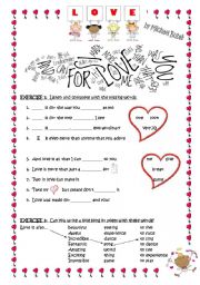 English Worksheet: L.O.V.E. a song by Michael Bubl