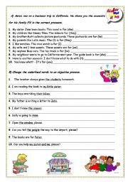 English Worksheet: Objective Pronouns