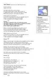 English Worksheet: Just Dance (Lady Gaga song)