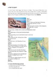 English Worksheet: Egypt