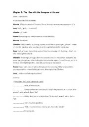 English Worksheet: Friends