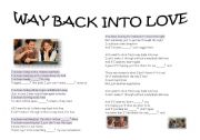 English worksheet: A Way Back Into Love