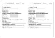English worksheet: REVIEW 10 7 TH GRADE, IMPERATIVE AFFIRMATIVE, NEGATIVE, OBJECT PRONOUNS