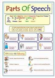 Parts Of Speech..