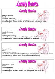 English Worksheet: St valentine role play.TV SHOW