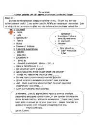 English Worksheet: Tips for formal  letter writing 