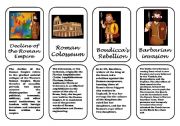 English Worksheet: Ancient Rome speaking cards 1 (2 January 2012)