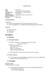 English Worksheet: Health problems and ordinal numbers