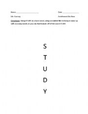 English worksheet: Study Scrabble