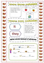 Food - Plural and Singuler nouns (Countable -Uncountable)