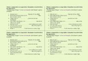 English Worksheet: Adjectives