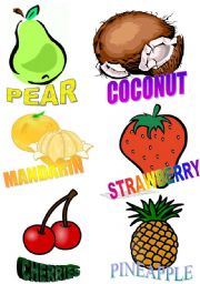 English Worksheet: FRUIT