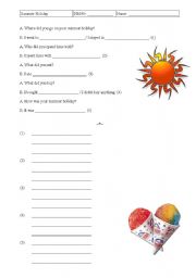 English worksheet: 