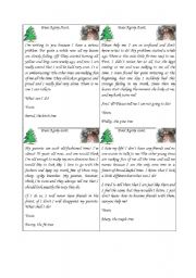 English Worksheet: Dear Agony Aunt