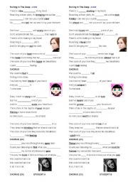 English Worksheet: Rolling in the Deep - Adele