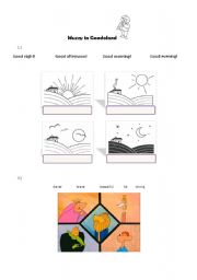 English Worksheet: Muzzy (1)