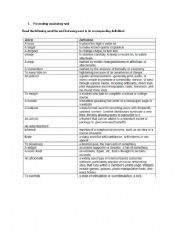 English Worksheet: Vocabulary regarding social media