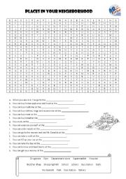 PLACES AND PREPOSITIONS