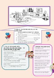 English Worksheet: A perfect revision for beginners 