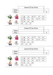 English Worksheet: word puzle