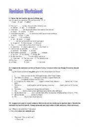 Revision Worksheet