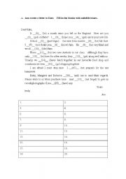 English worksheet: Verb tense 