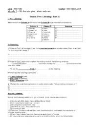 English Worksheet: Philanthropy