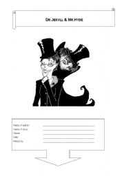 English worksheet: Dr Jekyll & Mr Hyde