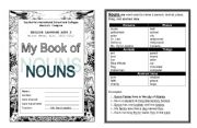 English Worksheet: noun booklet