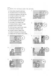 English Worksheet: Simple Present Tense