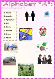 English Worksheet: describing characters