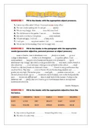 English Worksheet: daily routines