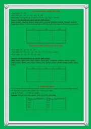 English Worksheet: pronunciation