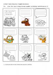 English Worksheet: likes and dislikes 