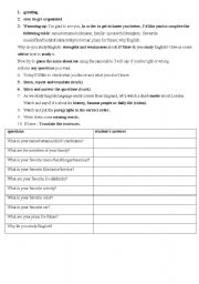 English Worksheet: elementary lesson for group of adults