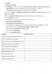 English worksheet: elementary lesson for group of adults