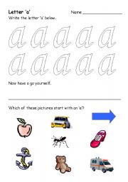 English Worksheet: english
