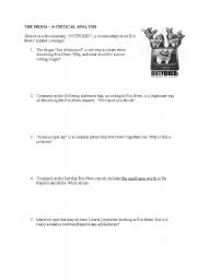 English Worksheet: Outfoxed (about Fox News and Murdoch)