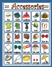 English Worksheet: Accessories