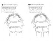 English Worksheet: Physical descriptions