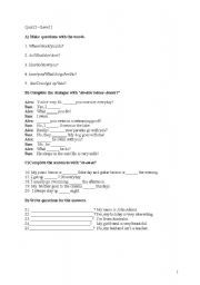 English Worksheet: Interchange Quiz 2