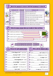 School Test - version B (7th grade) - part 2+ CORRECTION