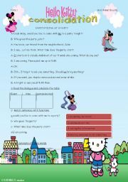 English Worksheet: parties