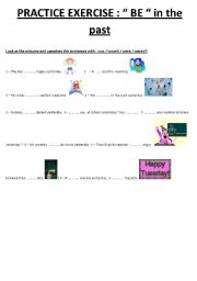 English worksheet: Playing with 