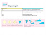 Origami English