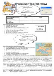 English Worksheet: Passive exercises.