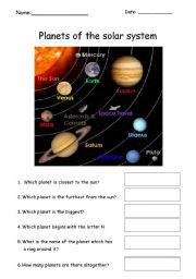 Planets quiz