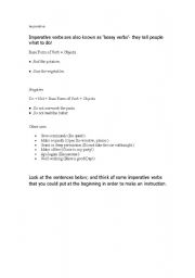 English worksheet: plan