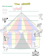English Worksheet: The Circus