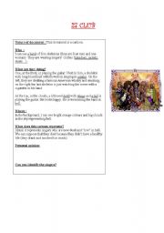 English worksheet: 27 club